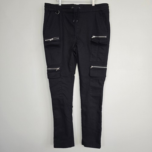 Hot topic black - zipper, jogger