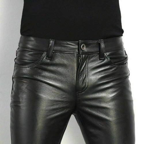 Herren enge lederhose 80er - enge,