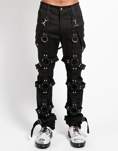 Gothic hose schwarz - schwarz, –