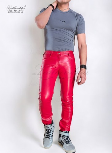 Skintight skinny rote - skinny,