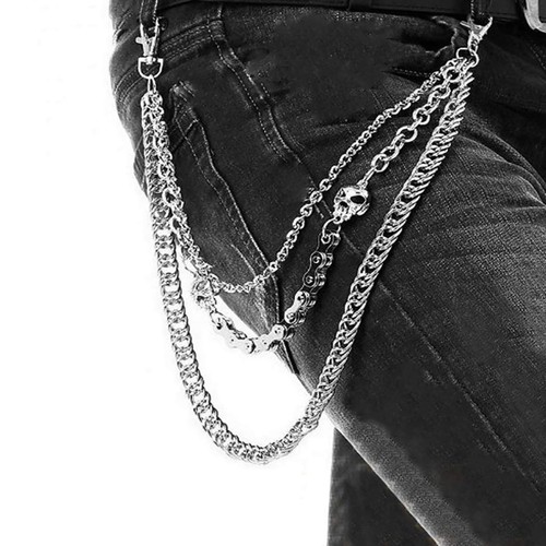 Hose kette jean brieftasche - hose,