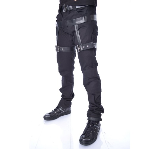 Schwarze herren hose - schwarze, in